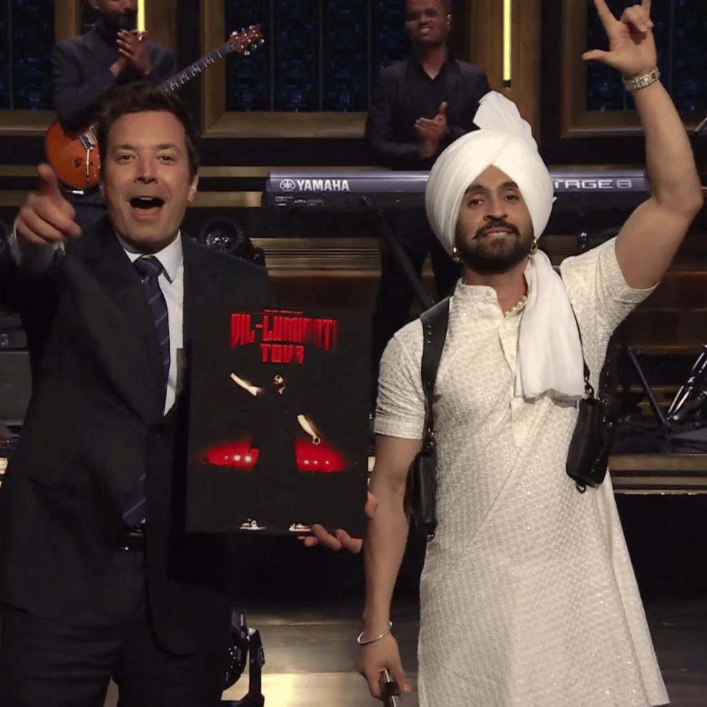 Diljit Dosanjh at Jimmy Fallon show